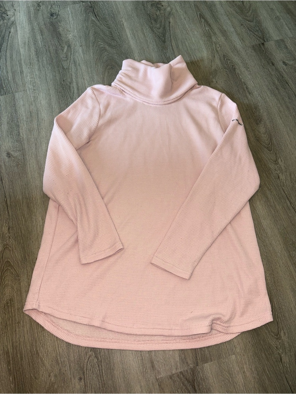 Columbia | Pink Holly Hideaway Waffle Cowl Neck Pullover